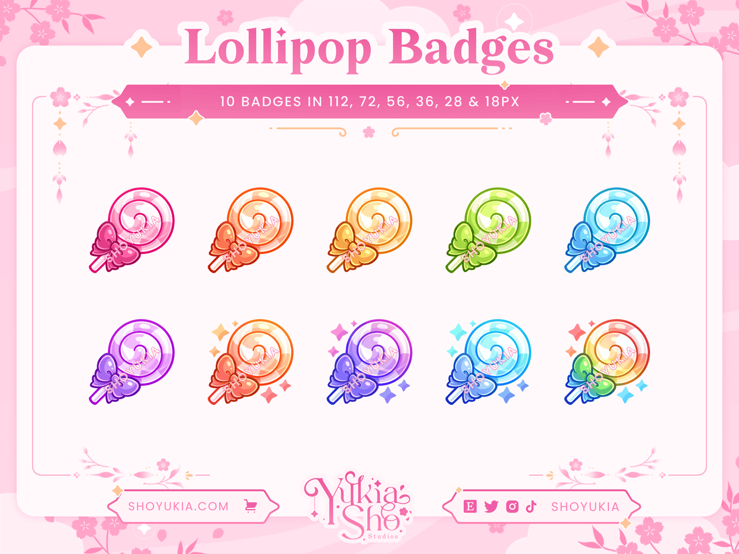 Lollipop Sub Badges