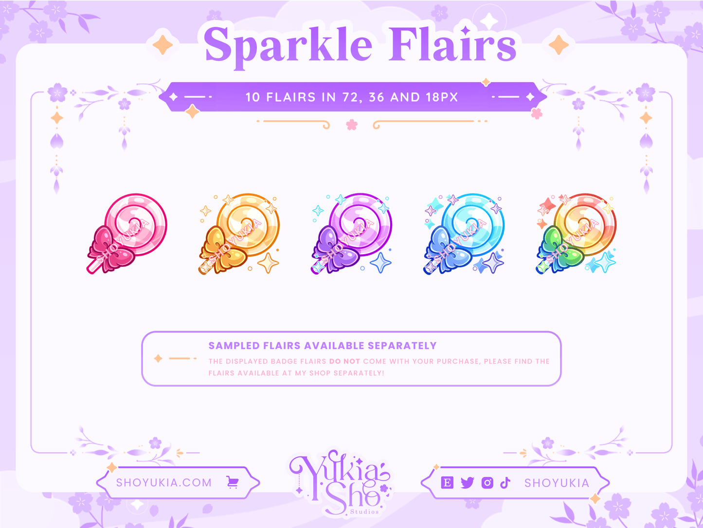 Insignias secundarias de Sailor Moon para Twitch/YouTube/Discord