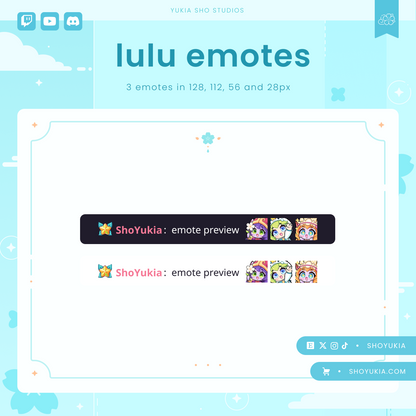 LoL Lulu Emotes (Set 2)
