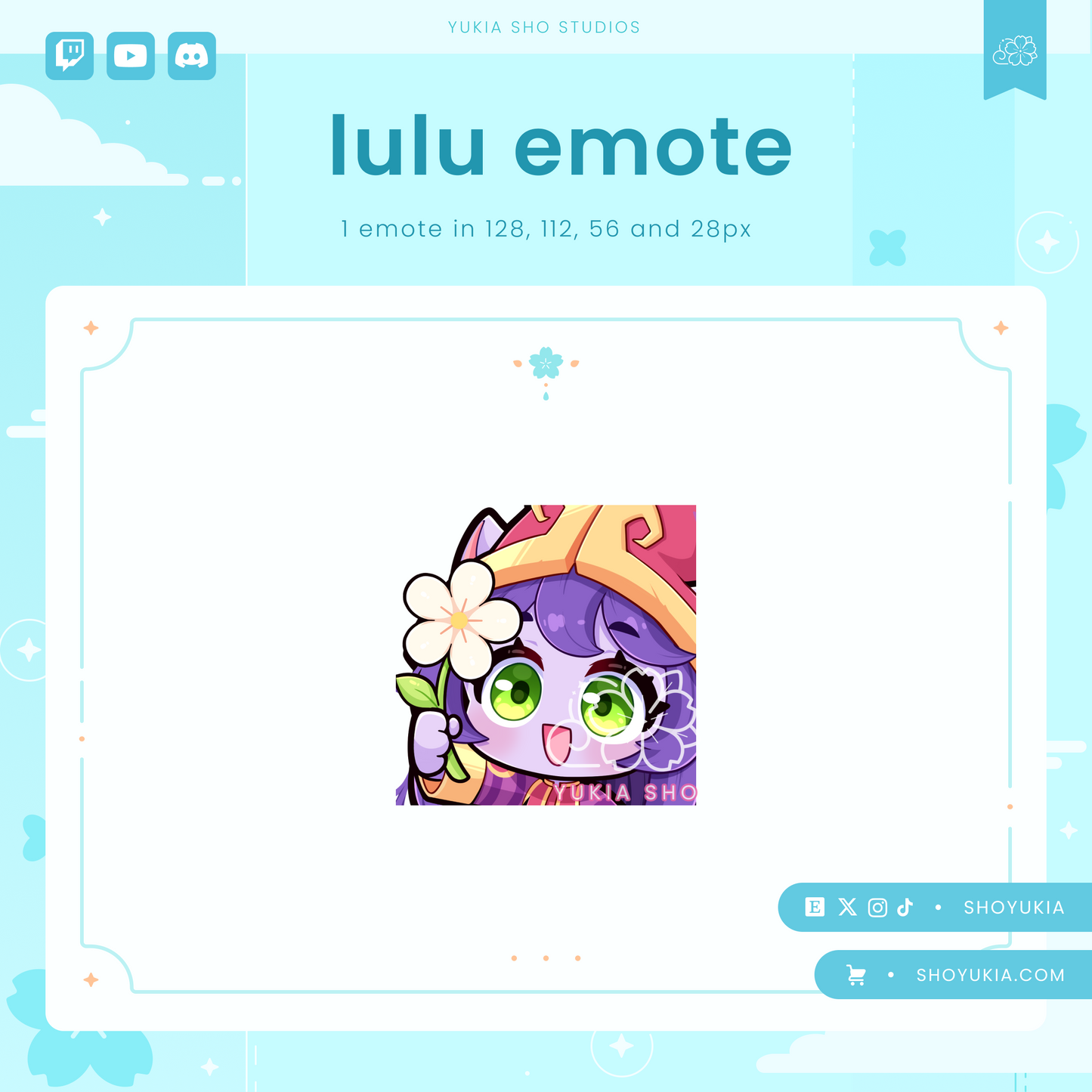 LoL Lulu Emotes (Set 2)