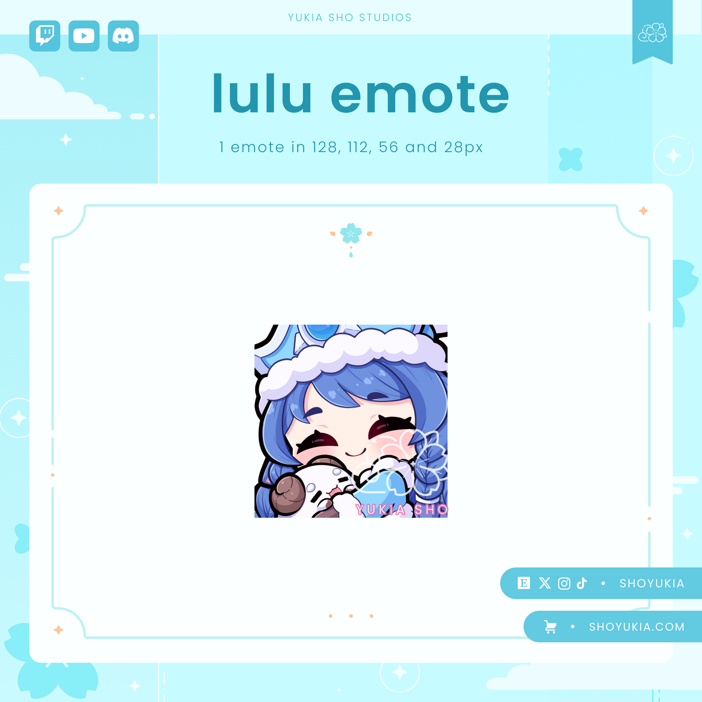 リーグ・オブ・レジェンドLulu Emotes for Twitch / Discord