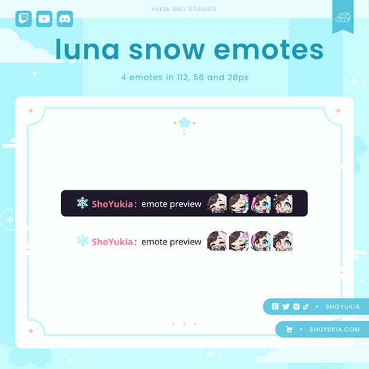 MR Luna Emotes