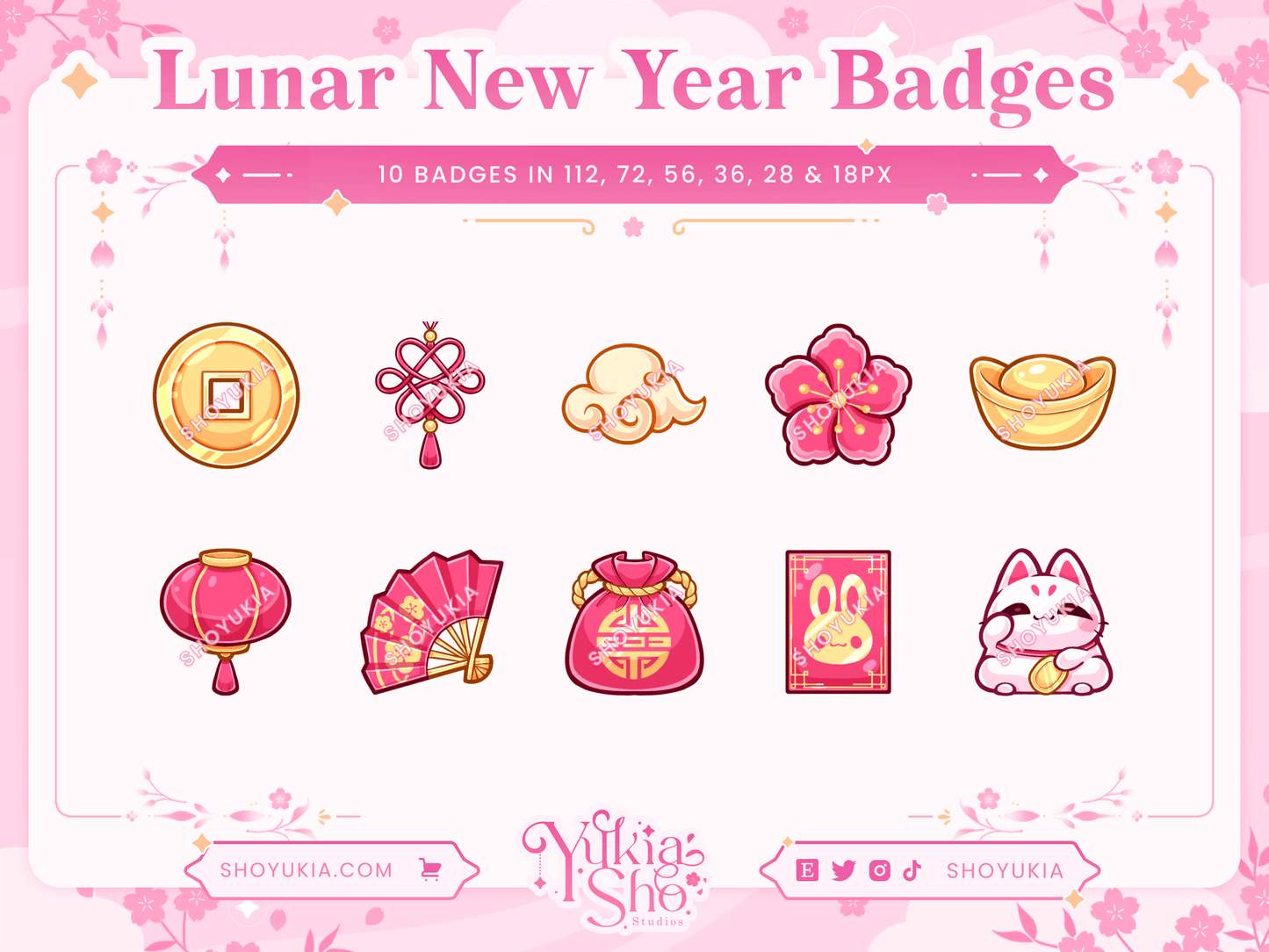 Lunar New Year Sub Badges