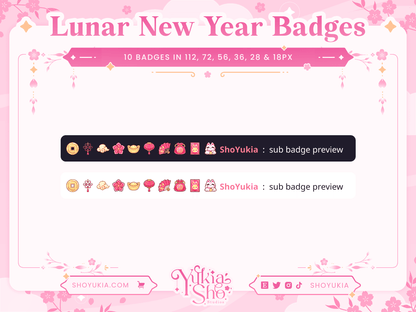 Lunar New Year Sub Badges