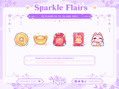 Lunar New Year Sub Badges