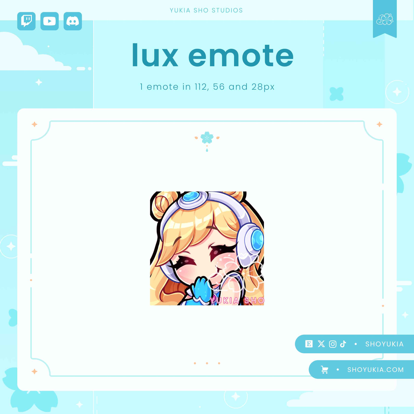 League of Legends Lux Emotes
