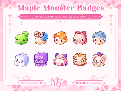 MapleStory Monster Sub Badges