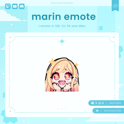 Genshin Impact Ayaka Emotes for Twitch/Discord