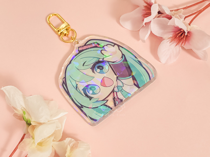 Miku Acrylic Keychain Charm