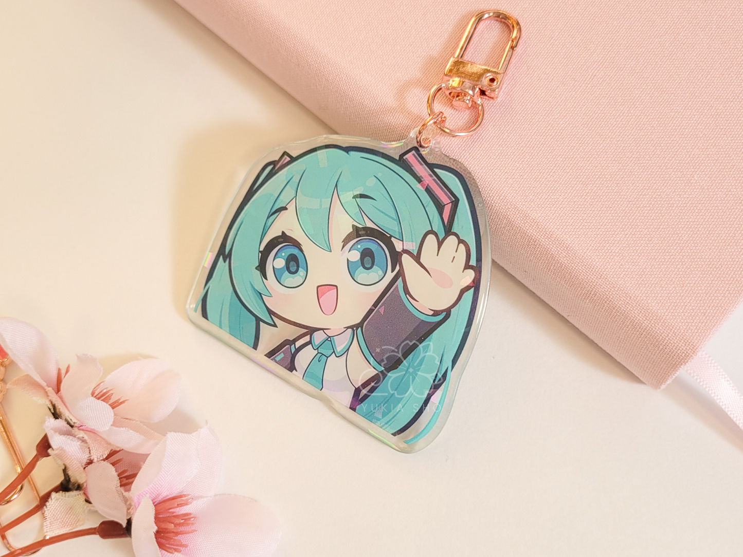 Miku Acrylic Keychain Charm