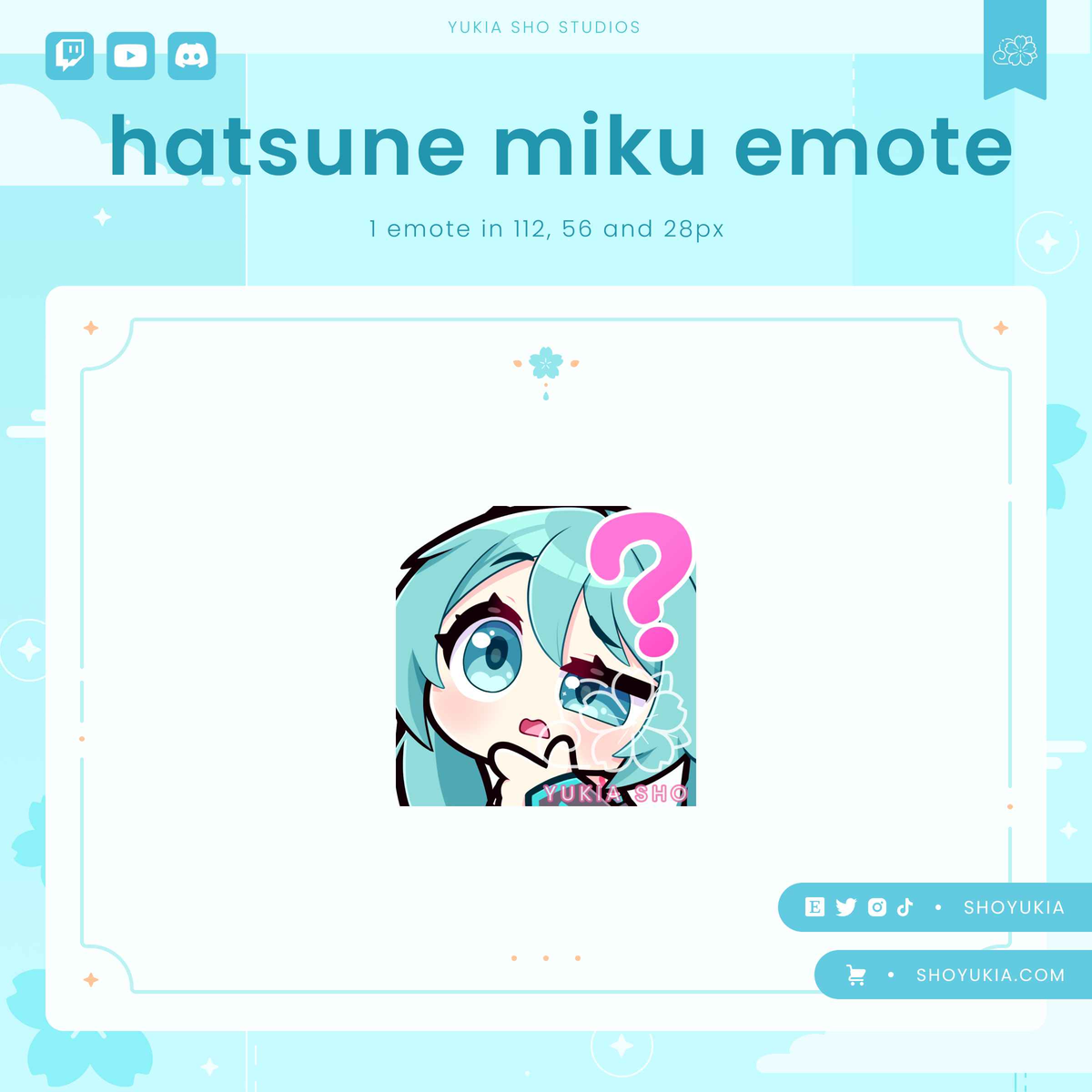 Premade Twitch, YouTube & Discord Emotes | High-Quality Emote Pack ...