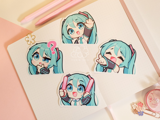 Miku 3" Vinyl Stickers