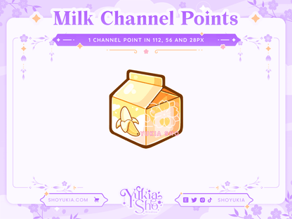 Milk Carton Channel Points