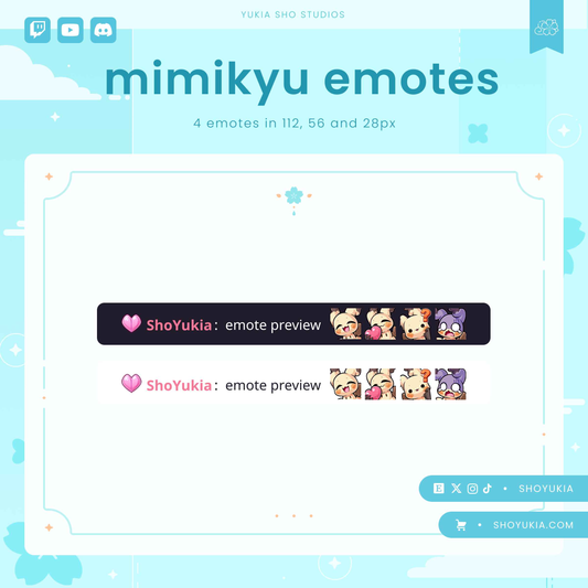 PKMN Mimikyu Emotes