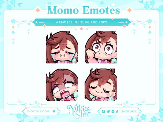 DDD Momo Emotes