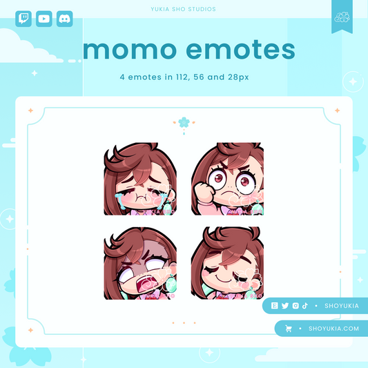 DDD Momo Emotes