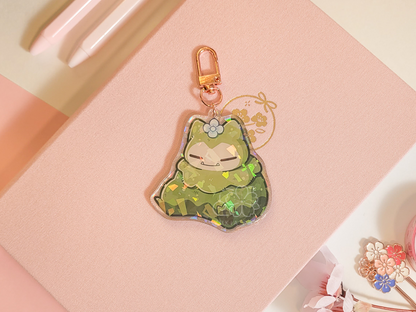 Moss Acrylic Keychain Charm