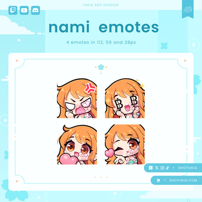 OP Nami Emotes