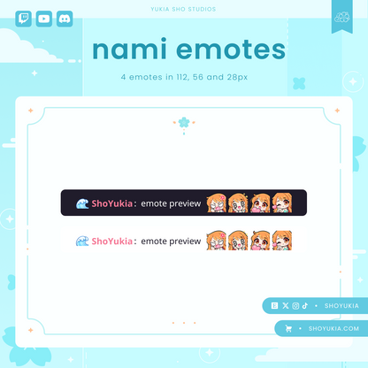 OP Nami Emotes