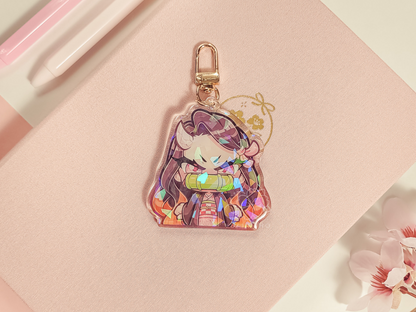 DS Nez Angry 2.5" Acrylic Keychain Charm