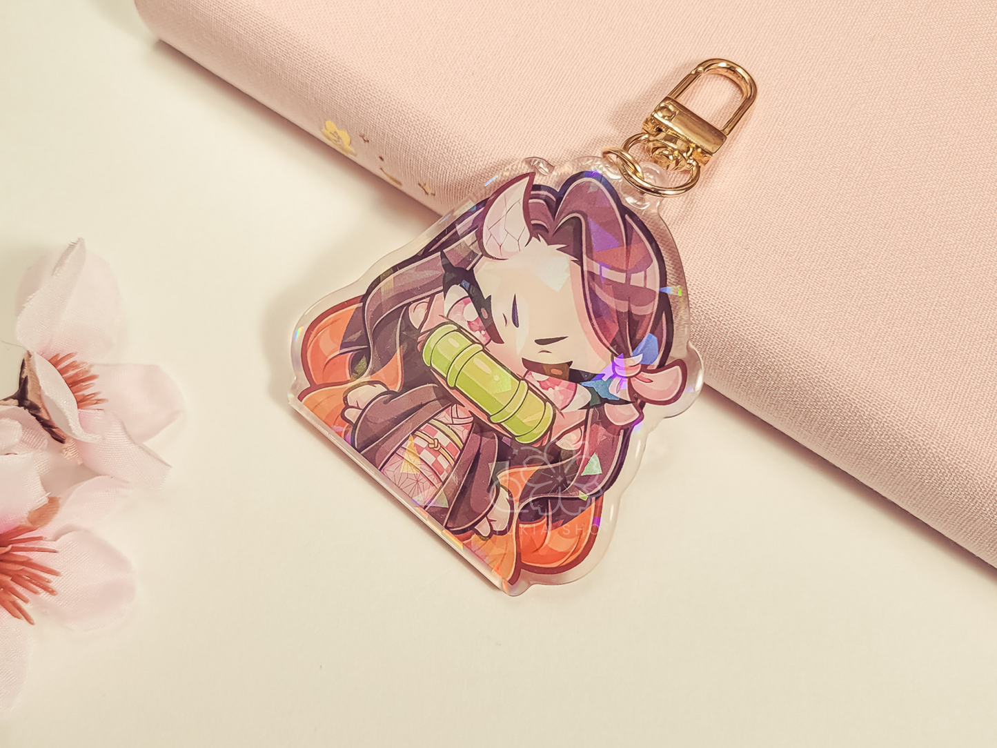 DS Nez Angry 2.5" Acrylic Keychain Charm