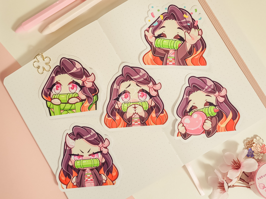 DS Nez 3" Vinyl Stickers