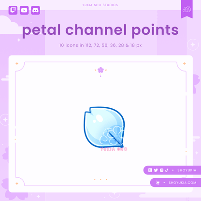 Sakura Petal Channel Points