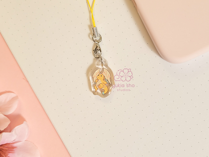pkmn mega dragonie phone charm