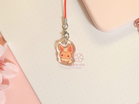 pkmn flarie phone charm