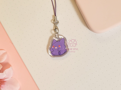 pkmn gengie phone charm