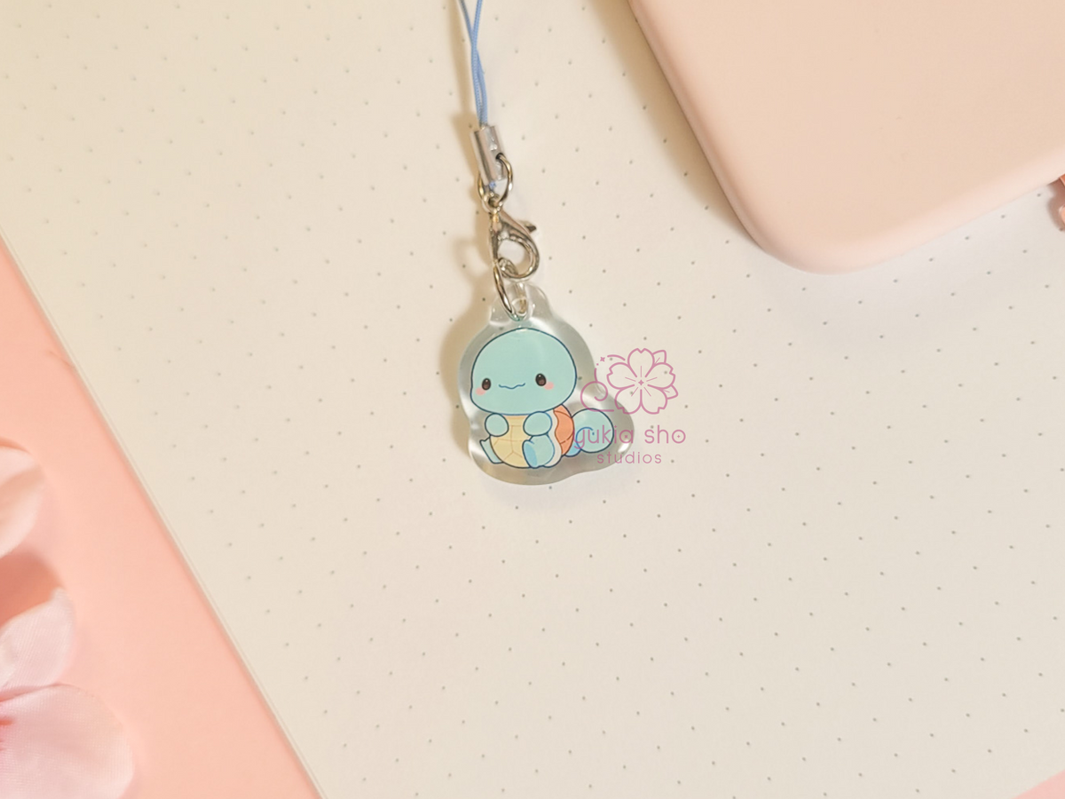 pkmn squirtie phone charm