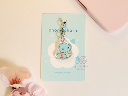 pkmn squirtie phone charm