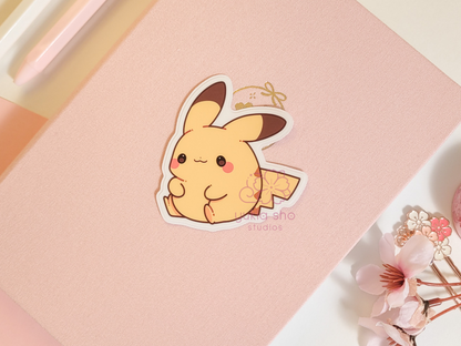 PKMN gen 1 starters Vinyl Stickers