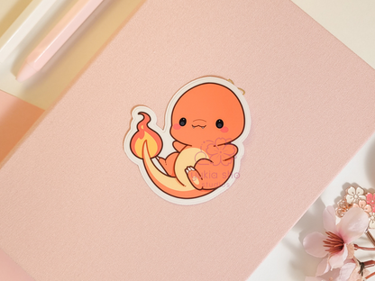 PKMN gen 1 starters Vinyl Stickers