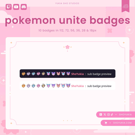 PKMN Unite Sub Badges