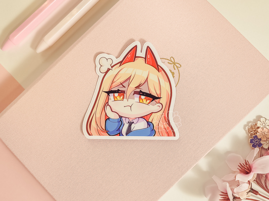 CSM Pow 3" Vinyl Stickers