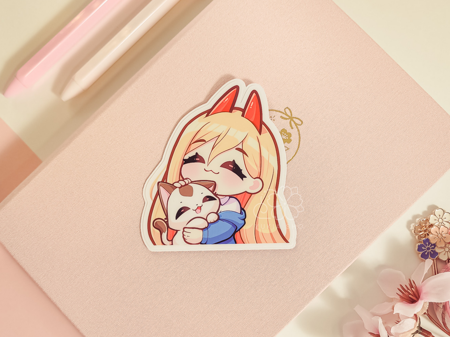 CSM Pow 3" Vinyl Stickers