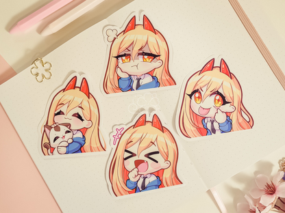 CSM Pow 3" Vinyl Stickers