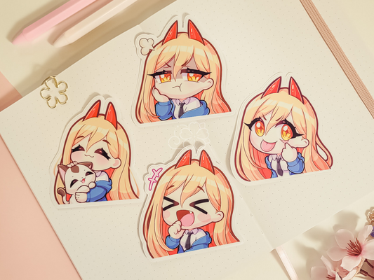 CSM Pow 3" Vinyl Stickers