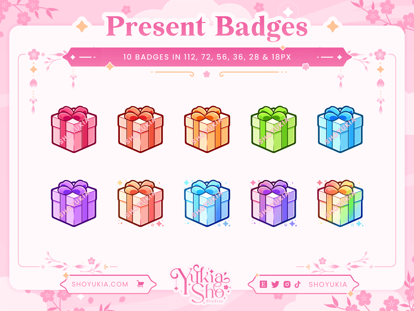 Present Sub Badges