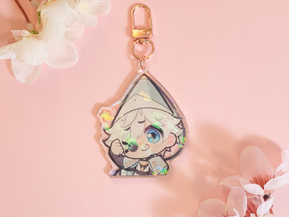 WHA Qi Acrylic Keychain Charm