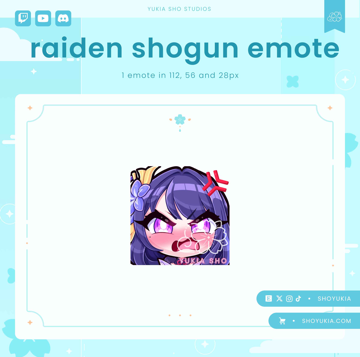 Premade Twitch, YouTube & Discord Emotes | High-Quality Emote Pack ...