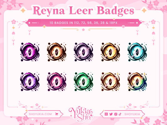 Valorant Reyna Leer Sub Badges