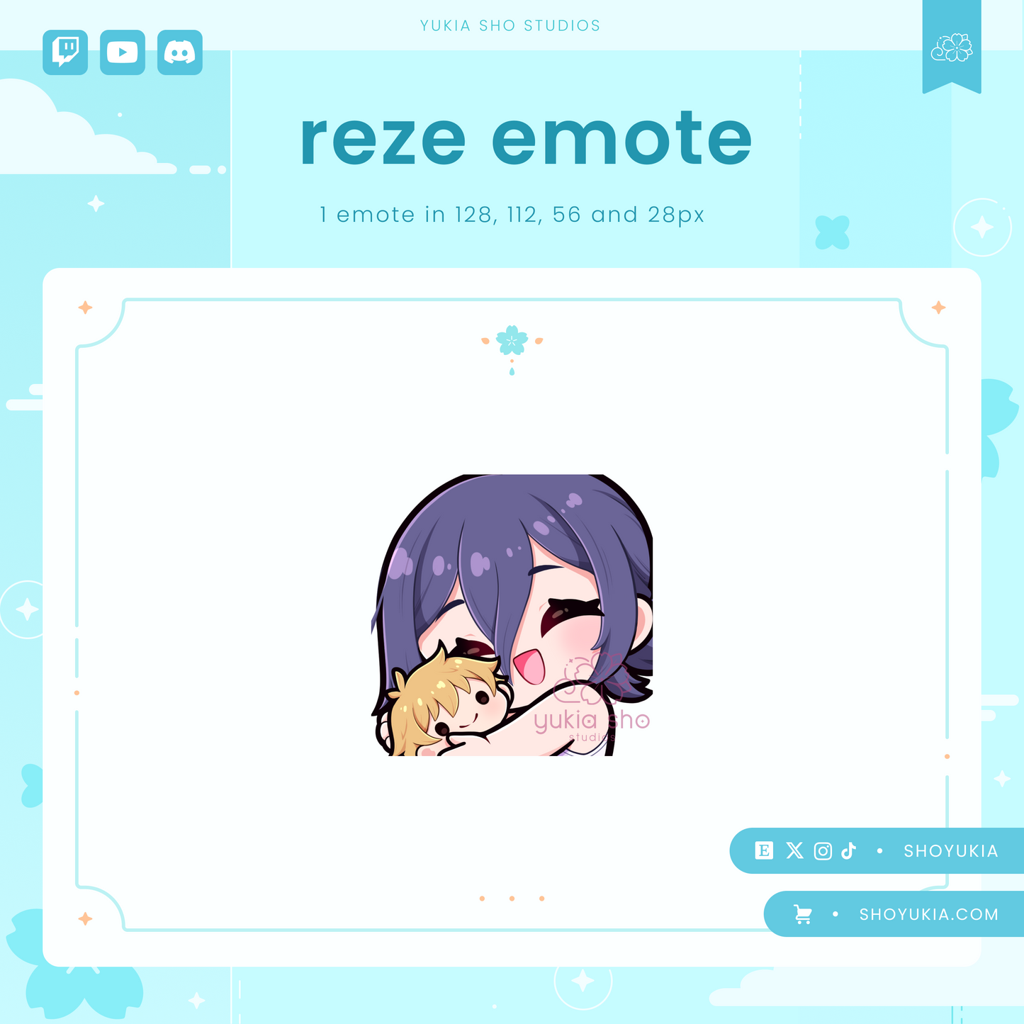 原神インパクト綾香がTwitch/Discordにエモート