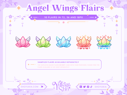 Insignias de League of Legends Spirit Blossom Lotus Para Twitch/YouTube/Discord