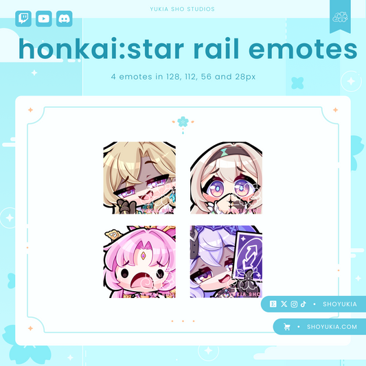 Honkai: Star Rail (Set 3) Emotes