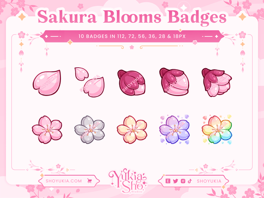 Insignias secundarias de Sailor Moon para Twitch/YouTube/Discord