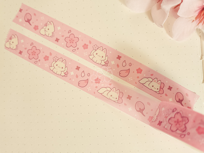 sakura kitsune washi tape