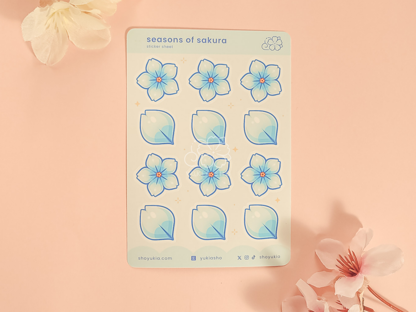 Seasons of Sakura Mini Sticker Sheet