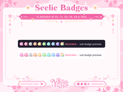 Genshin Impact Seelie Sub Badges